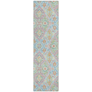 Piper Looms Chantille Bohemian ACN2207 Sky Machine Washable Area Rug Runner Main Image