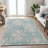 Piper Looms Chantille Bohemian ACN2207 Spa Machine Washable Area Rug Lifestyle Image Feature