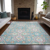 Piper Looms Chantille Bohemian ACN2207 Spa Machine Washable Area Rug Lifestyle Image Feature