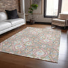 Piper Looms Chantille Bohemian ACN2207 Taupe Machine Washable Area Rug Lifestyle Image Feature