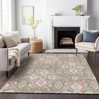 Piper Looms Chantille Bohemian ACN2207 Taupe Machine Washable Area Rug Lifestyle Image Feature