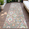 Piper Looms Chantille Bohemian ACN2207 Taupe Machine Washable Area Rug Runner Outdoor Lifestyle Image Feature
