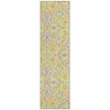 Piper Looms Chantille Bohemian ACN2207 Yellow Machine Washable Area Rug Runner Main Image