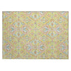 Piper Looms Chantille Bohemian ACN2207 Yellow Machine Washable Area Rug Scatter Main Image