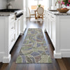 Piper Looms Chantille Geometric ACN2208 Green Machine Washable Area Rug Runner Lifestyle Image Feature