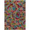 Piper Looms Chantille Geometric ACN2208 Merlot Machine Washable Area Rug main image