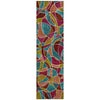 Piper Looms Chantille Geometric ACN2208 Merlot Machine Washable Area Rug Runner Main Image