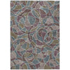 Piper Looms Chantille Geometric ACN2208 Plum Machine Washable Area Rug main image