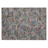 Piper Looms Chantille Geometric ACN2208 Plum Machine Washable Area Rug Scatter Main Image