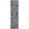 Piper Looms Chantille Geometric ACN2208 Purple Machine Washable Area Rug Runner Main Image