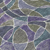 Piper Looms Chantille Geometric ACN2208 Purple Machine Washable Area Rug Swatch Image