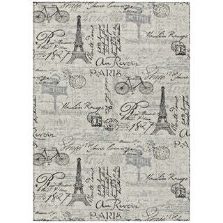 Piper Looms Chantille Novelty ACN2209 Beige Machine Washable Area Rug main image