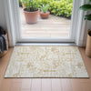 Piper Looms Chantille Novelty ACN2209 Gold Machine Washable Area Rug Scatter Lifestyle Image Feature