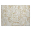 Piper Looms Chantille Novelty ACN2209 Gold Machine Washable Area Rug Scatter Main Image