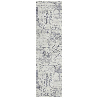 Piper Looms Chantille Novelty ACN2209 Ivory Machine Washable Area Rug Runner Main Image
