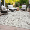 Piper Looms Chantille Novelty ACN2209 Linen Machine Washable Area Rug Outdoor Lifestyle Image Feature