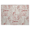 Piper Looms Chantille Novelty ACN2209 Red Machine Washable Area Rug Scatter Main Image