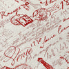Piper Looms Chantille Novelty ACN2209 Red Machine Washable Area Rug Swatch Image