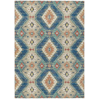Piper Looms Chantille Moroccan ACN2210 Navy Machine Washable Area Rug main image