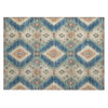 Piper Looms Chantille Moroccan ACN2210 Navy Machine Washable Area Rug Scatter Main Image