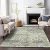 Piper Looms Chantille Modern ACN2211 Aloe Machine Washable Area Rug Lifestyle Image Feature