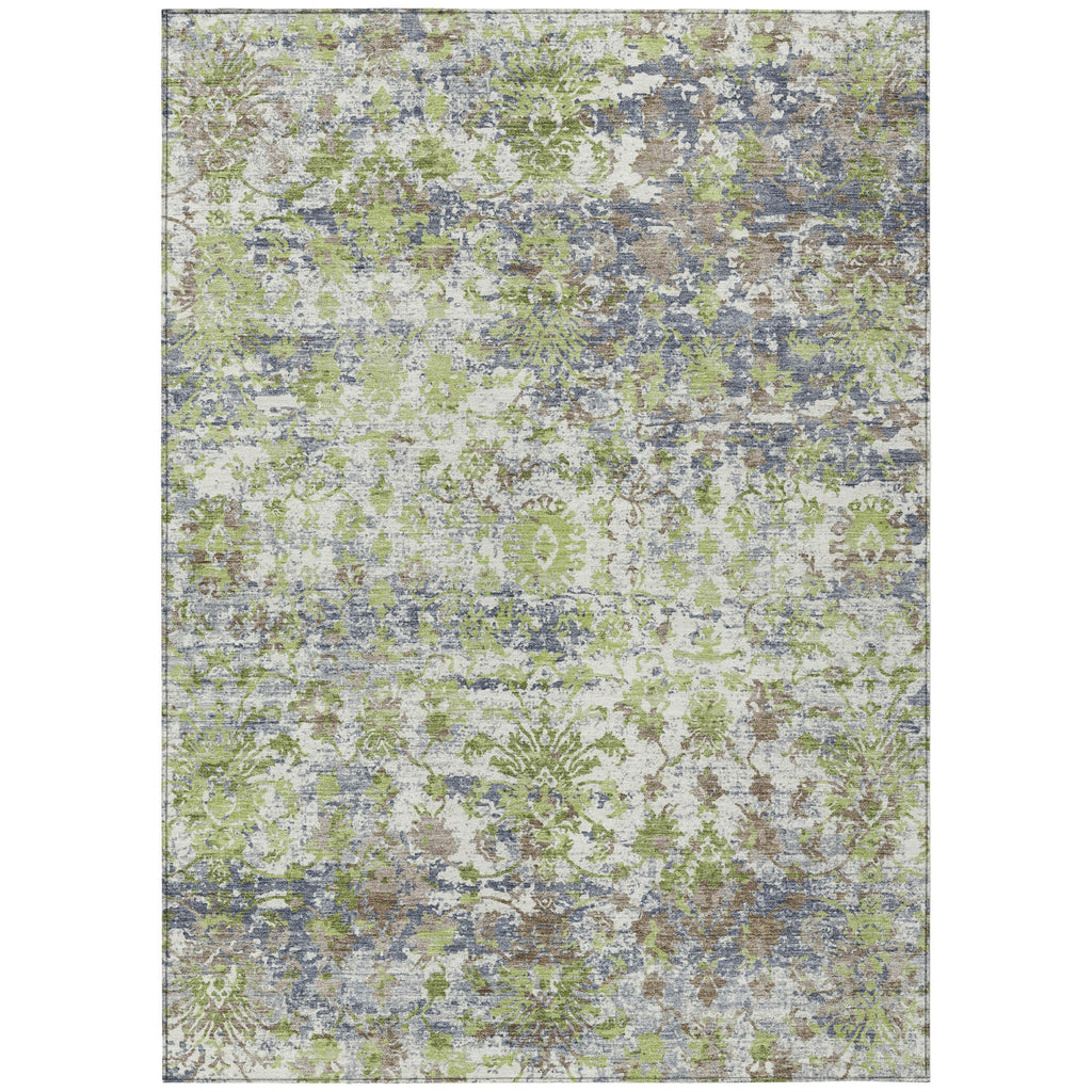 Piper Looms Chantille Modern ACN2211 Aloe Machine Washable Area Rug main image