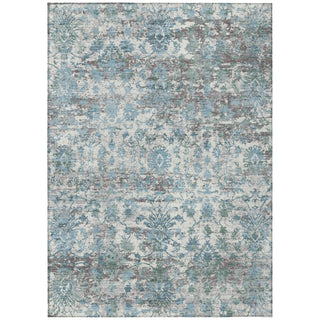Piper Looms Chantille Modern ACN2211 Denim Machine Washable Area Rug main image