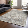 Piper Looms Chantille Modern ACN2211 Taupe Machine Washable Area Rug Lifestyle Image Feature