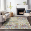 Piper Looms Chantille Modern ACN2211 Wheat Machine Washable Area Rug Lifestyle Image Feature