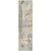 Piper Looms Chantille Abstract ACN2212 Beige Machine Washable Area Rug Runner Main Image