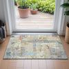 Piper Looms Chantille Abstract ACN2212 Beige Machine Washable Area Rug Scatter Lifestyle Image Feature