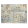 Piper Looms Chantille Abstract ACN2212 Beige Machine Washable Area Rug Scatter Main Image