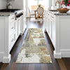 Piper Looms Chantille Abstract ACN2212 Ivory Machine Washable Area Rug Runner Lifestyle Image Feature