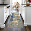 Piper Looms Chantille Abstract ACN2212 Taupe Machine Washable Area Rug Runner Lifestyle Image Feature
