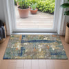 Piper Looms Chantille Abstract ACN2212 Taupe Machine Washable Area Rug Scatter Lifestyle Image Feature