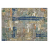 Piper Looms Chantille Abstract ACN2212 Taupe Machine Washable Area Rug Scatter Main Image