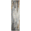 Piper Looms Chantille Geometric ACN2213 Gray Machine Washable Area Rug Runner Main Image