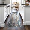 Piper Looms Chantille Geometric ACN2213 Taupe Machine Washable Area Rug Runner Lifestyle Image Feature