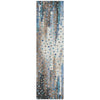 Piper Looms Chantille Geometric ACN2213 Taupe Machine Washable Area Rug Runner Main Image
