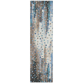 Piper Looms Chantille Geometric ACN2213 Taupe Machine Washable Area Rug Runner Main Image