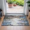 Piper Looms Chantille Geometric ACN2213 Taupe Machine Washable Area Rug Scatter Lifestyle Image Feature