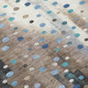 Piper Looms Chantille Geometric ACN2213 Taupe Machine Washable Area Rug Swatch Image