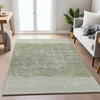 Piper Looms Chantille Stripes ACN2214 Aloe Machine Washable Area Rug Lifestyle Image Feature
