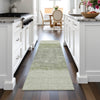 Piper Looms Chantille Stripes ACN2214 Aloe Machine Washable Area Rug Runner Lifestyle Image Feature