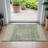 Piper Looms Chantille Stripes ACN2214 Aloe Machine Washable Area Rug Scatter Lifestyle Image Feature