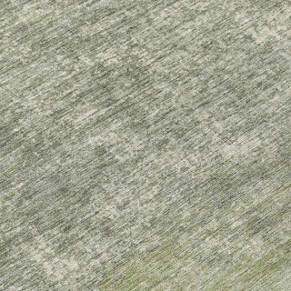 Piper Looms Chantille Stripes ACN2214 Aloe Machine Washable Area Rug Swatch Image