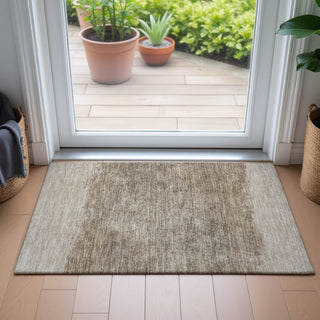 Piper Looms Chantille Stripes ACN2214 Beige Machine Washable Area Rug Scatter Lifestyle Image Feature