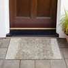 Piper Looms Chantille Stripes ACN2214 Beige Machine Washable Area Rug Scatter Outdoor Lifestyle Image Feature