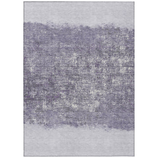 Piper Looms Chantille Stripes ACN2214 Lavender Machine Washable Area Rug main image