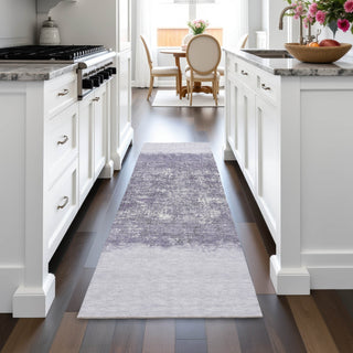 Piper Looms Chantille Stripes ACN2214 Lavender Machine Washable Area Rug Runner Lifestyle Image Feature